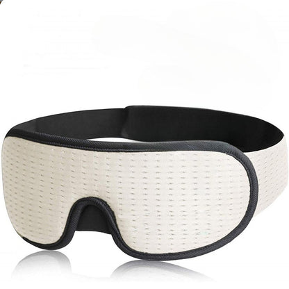 3D Sleeping Mask in White